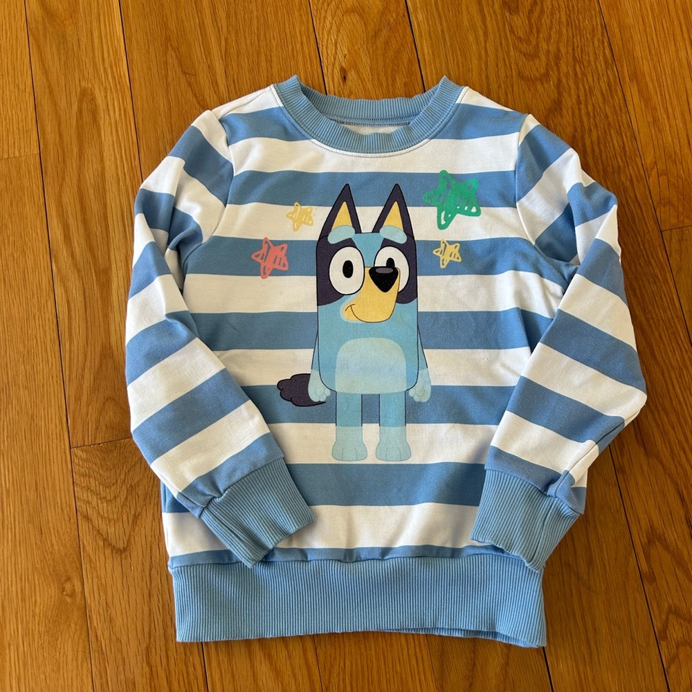 Little Sleepies Bluey Sweater 4T